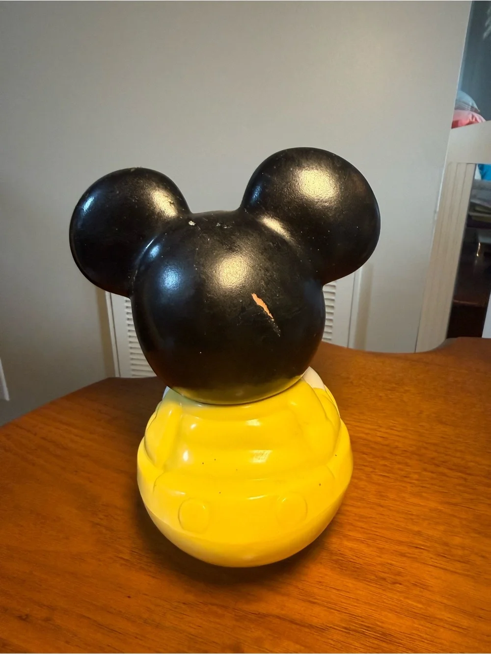 Vintage 1984 Mickey Mouse Toy Rattle